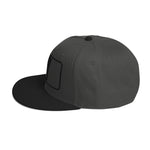 Salah Classic Black Logo Embroidered Snapback Cap