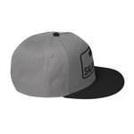 Salah Classic Black Logo Embroidered Snapback Cap