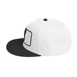 Salah Classic Black Logo Embroidered Snapback Cap