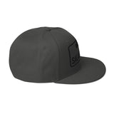 Salah Classic Black Logo Embroidered Snapback Cap