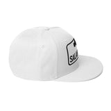 Salah Classic Black Logo Embroidered Snapback Cap