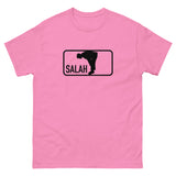 Salah Classic Black Logo Cotton T-Shirt (Multiple Colors) v1